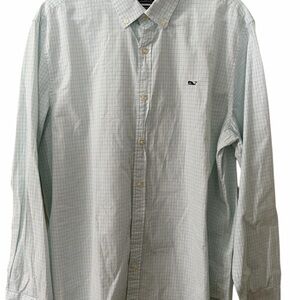 Vineyard Vines Men's Sky Blue Casual Button-Down Shirt